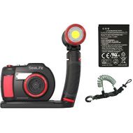 SeaLife DC2000 HD Underwater Digital Camera with Sea Dragon 2500 LED Light Set, Li-ion Battery and Free Coil Lanyard