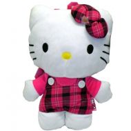 Hello Kitty Plush Backpack- Plaid 14