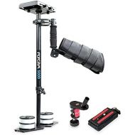 FLYCAM 5000 2973cm Professional Video Camera Stabilizer with Arm Brace for Cameras up to 5kg11lb | Handheld Steadycam for DV DSLR Nikon Canon Sony | Free Quick Release & Table Cl