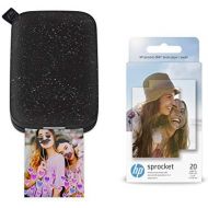 [아마존베스트]HP Sprocket Portable Photo Printer (2nd Edition) and Sprocket Photo Paper, (2x3-inch), sticky-backed 20 sheets