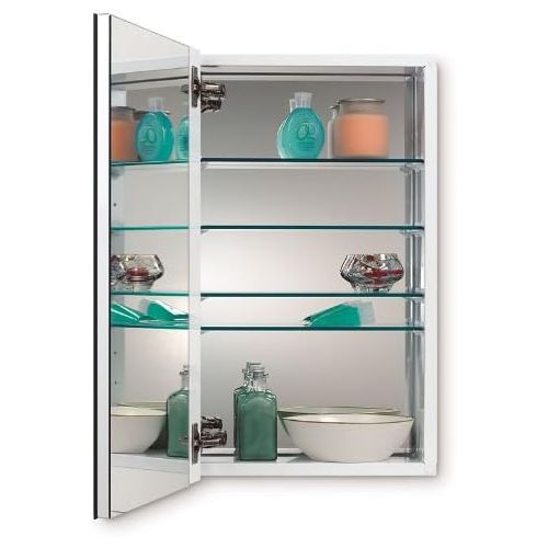 Jensen 52WH244DPX Bevel Mirror Medicine Cabinet, 15 x 25
