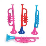Rhode Island Novelty Kids Plastic Trumpets (1 Dz)