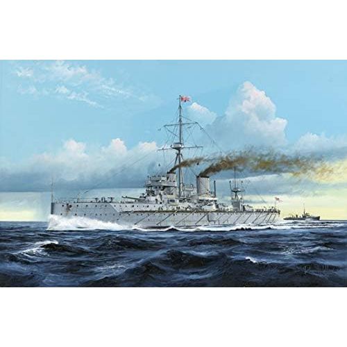  Trumpeter HMS Dreadnaught WWI British Battleship 1907 (1350 Scale)