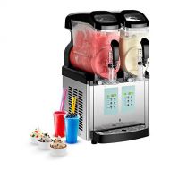 [아마존베스트]Royal Catering Slush-Eis-Maschine Softeis Maker RCSL 1/6ICE (6 L, 600 W, 20-10 °C, modernes Kontrolldisplay, BPA-frei, 6 Funktionen, LED-Kontrolldisplay)