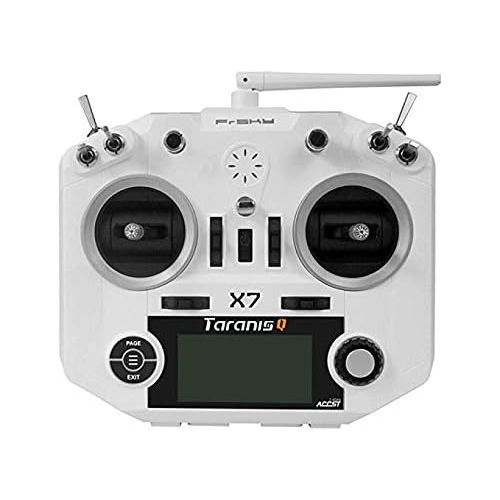  FrSky 2.4G ACCST Taranis Q X7 16 Channels Transmitter Radio Controller White