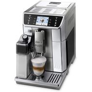 De’Longhi DeLonghi PrimaDonna Elite ECAM 656.55.MS  Kaffeevollautomat mit integriertem Milchsystem, 3,5 TFT Touchscreen & App-Steuerung, automatische Reinigung, 37,5 x 26 x 48 cm, Edelstahl