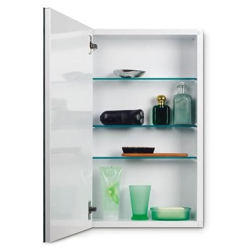  Broan NuTone 52WH244PF Metro Classic Medicine Cabinet with Flat Trim, 24 by 4-Inch
