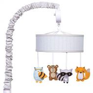 Trend Lab Lodge Buddies Baby Crib Musical Mobile - Forest Animal Theme