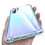 Ainope AINOPE Kompatibel Huawei P30 Pro Huelle, Huelle fuer Huawei P30 Pro Transparent Huelle TPU case Silikon Handyhuelle Huawei P30 Pro 6.47 (Crystal Clear) (2019)