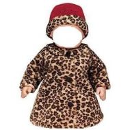 American Girl Bitty Baby Chocolate Cherry Coat & Hat for 15 doll