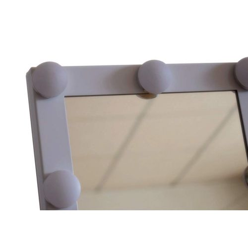  Cherish XT New Hollywood Style Lighted Vanity Mirror LED Makeup Cosmetic Mirror with Lights with 9 x 3W...