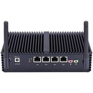 Qotom Pfsense Application Firewall Q330G4 Core I3-4005U (4Gb Ddr3 Ram 256Gb Ssd WiFi) AES-NI,Fanless,4Intel Gigabit Ethernet,Windows,Linux,Pfsense,Sophos,Vyos,Untangle