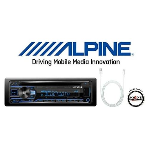  Alpine ALPINE CDE-175BT CD Receiver with built in Bluetooth and Audio Cable