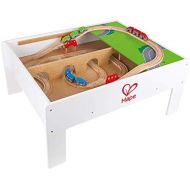 Hape Railway Play and Stow Storage and Activity Table for Wooden Trainsets