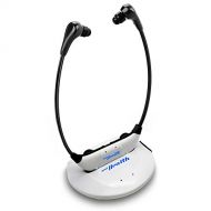Pyle Bluetooth Wireless Amplifier, Wireless TV Listening Speakers, Amplifier Headset, TV Audio Assist, TV Sound System Wireless, Wireless Bluetooth Headset, TV Bluetooth Headset, 2