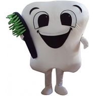Huiyankej Tooth Mascot Costume Tooth Costume