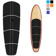 [아마존베스트]ABAHUB 12 Piece Surf SUP Deck Traction Pad Premium EVA with Tail Kicker 3M Adhesive for Paddleboard Longboard Surfboard Black/Blue/Gray/White