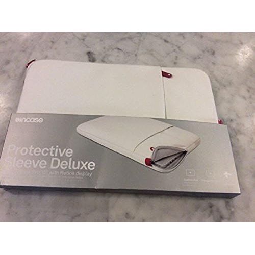 인케이스 Incase Designs Deluxe Carrying Case (Sleeve) for 15 MacBook Pro (Retina Display) - White, Cranberry