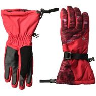 Columbia Womens Gloves Whirlibird Gloves, Red Mercury Camo Print, Small