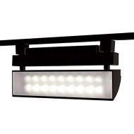 WAC Lighting H-LED42W-40-WT Wall Washer LED Track Fixture, White