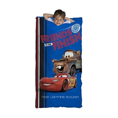  Jay Franco Disney Cars 95 Slumber Bonus Drawstring Bag, Blue Friends