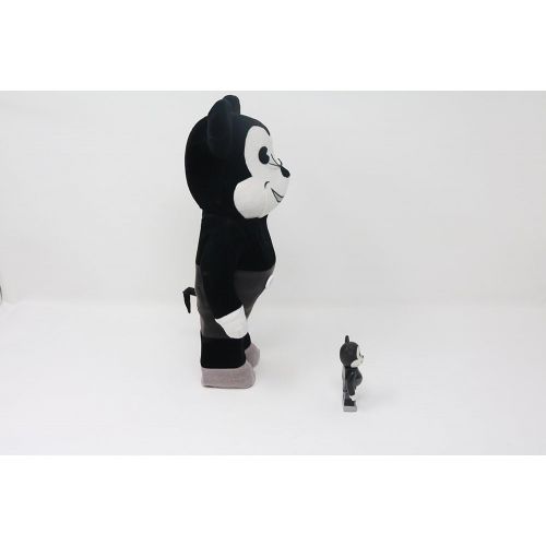 메디콤 Medicom Disneys The Nightmare Before Christmas: Jack Skellington 400% & 100% Bearbrick Figure 2 Pack