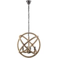 Modway Intention Chandelier In Brown
