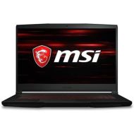 MSI GF63 15.6 Full HD Gaming Notebook Computer, Intel Core i5-8300H 2.30GHz, 8GB RAM, 256GB SSD, NVIDIA GeForce GTX 1050 4GB, Windows 10 Home