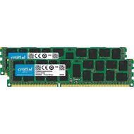 Crucial 32GB Kit (16GBx2) DDR3DDR3L-1600 MTs (PC3-12800) DR x4 RDIMM Server Memory CT2K16G3ERSLD4160B  CT2C16G3ERSLD4160B