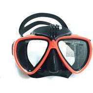 WJH Schnorchelbrille, Tauchmasken Evolution Scuba Diving und Schnorchelmaske fuer PC und ungiftiges Silikon fuer Erwachsene und Kinder