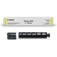 Canon Genuine Toner Cartridge 034 (9451B001) (1-Pack, Yellow), Works with Canon imageCLASS MF820Cdn and MF810Cdn