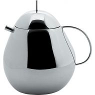 Officina Alessi Fruit Basket Teapot Holds up to 1 qt and 16 oz of liquid , Silver