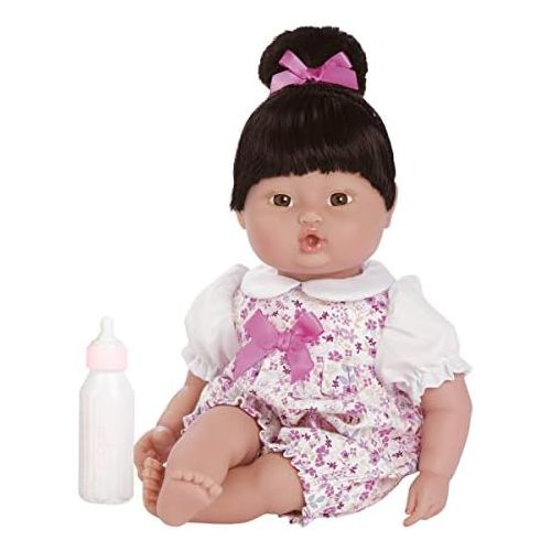 아도라 베이비 [아마존베스트]Adora PlayTime Baby Floral Romper 13 Girl Weighted Washable Cuddly Snuggle Soft Toy Play Doll Gift Set with Open Eyes for Children 1+ Includes Bottle