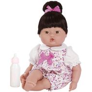 Adora PlayTime Baby Floral Romper 13 Girl Weighted Washable Cuddly Snuggle Soft Toy Play Doll Gift Set with Open Eyes for Children 1+ Includes Bottle