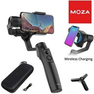 Moza Mini-MI 3-Axis Smartphone Gimbal Stabilizer Wireless Phone Charging Multiple Subjects Detection 360° Rotation Inception Mode Stunning Motion Timelapse for iPhone X 8 7 Plus 6