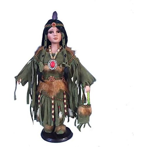  Jmisa 18 Porcelain Indian Doll