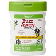[아마존베스트]Quantum Health Buzz Away Extreme Towelettes - DEET-free Insect Repellent Wipes, Essential Oils - Pop Up Dispenser, Small Children and Up, 25 Count