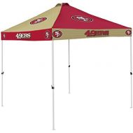 Logo Brands NFL San Francisco 49Ers Checkerboard Tent Checkerboard Tent, Cardinal, One Size