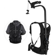 Happybuy 17.6lb - 39.7lb Capacity Easy Rig Video Film Camera Support System with Serene Damping Arm for 3 Axis Stabilized Handheld Gimbal Stabilization Vest Camcorders Steadycam Bo