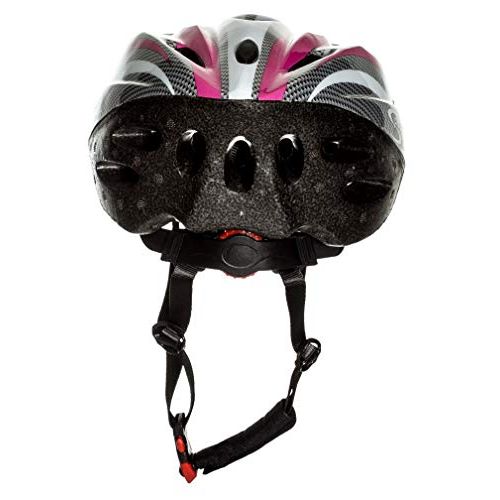  Sport Direct SH515 55-58cm Junior Ladies Helmet - Pink Silver
