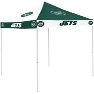Logo Brands NFL New York Jets Checkerboard Tent Checkerboard Tent, Hunter, One Size