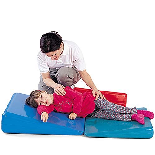  TumbleForms Tumble Forms 2 Wedges, 20W x 22L x 6H, Versatile Stable Positioning Cushion Wedges for Relaxation and Comfort, Support Aid for Back, Legs, Hips, Head, Ideal for Children with Limit