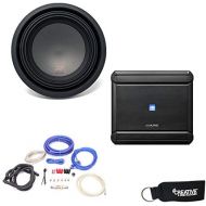 Alpine MRV-M500 Amplifier and a R-W10D4 R-Series 10-inch Dual 4 Ohm Subwoofer - Includes Wire kit
