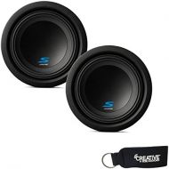Alpine Subwoofer Package - Two S-W8D4 S-Series 8 Dual 4-Ohm Subwoofers