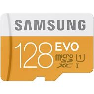 Samsung 128GB up to 48MBs EVO Class 10 Micro SDXC Card with Adapter (MB-MP128DAAM)