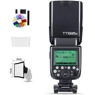 Godox TT685C Speedlite High-Speed Sync External TTL Compatible for Canon Flash 1100D 1000D 7D 6D 60D 50D 600D 500D