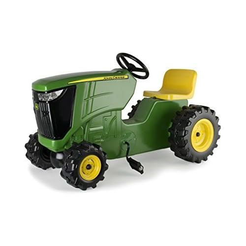  [아마존베스트]TOMY John Deere Pedal Tractor Green | Pedal Powered Ride-on Toy Tractor | Outdoor Fun For Toddler Boys and Girls | Inspire Creative Play with this Farm Toy