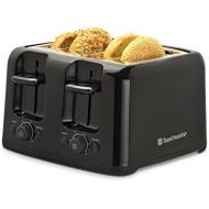 Toastmaster 4-slice Cool Touch Black Toaster