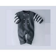 Woolsolution 100% Cashmere Baby RomperOverall with Long Sleeves