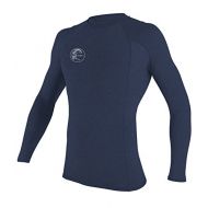 ONeill Wetsuits ONeill UV Sun Protection Mens Hybrid Long Sleeve Crew Sun Shirt Rash Guard